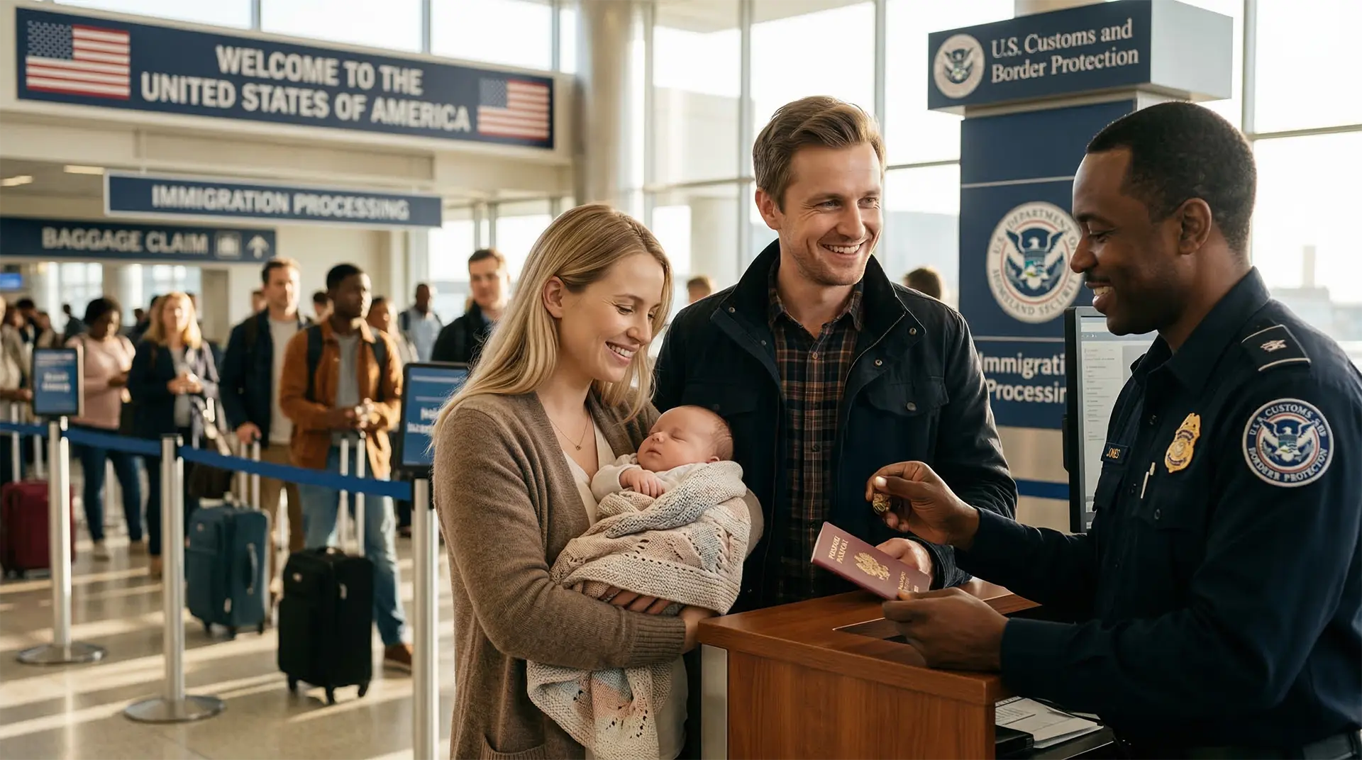 zielona karta do USA - dziecko